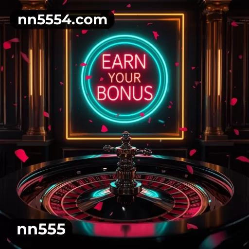 Imagem promocional da nn555 mostrando a plataforma e suas vantagens