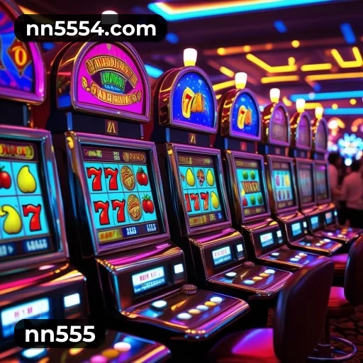 Imagem promocional da nn555 mostrando a plataforma e suas vantagens