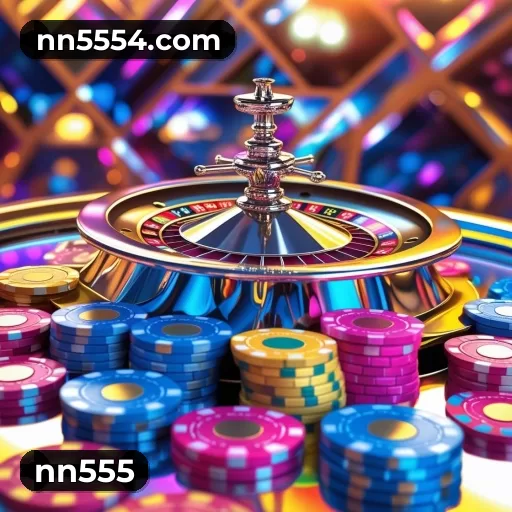 Imagem promocional da nn555 mostrando benefícios e ofertas da plataforma